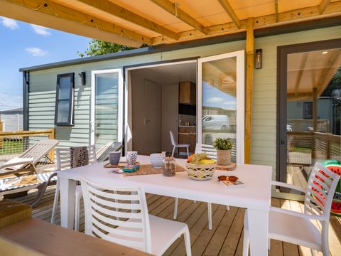 MOBILHOME 4 personnes - Cottage Privilège TV LV - 2 chambres - 4 personnes