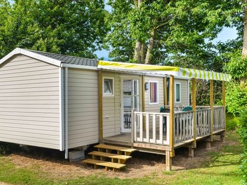 MOBILHOME 4 personnes - Mobil-home Morgane Premium 33m² (2 chambres) + terrasse couverte 4 pers