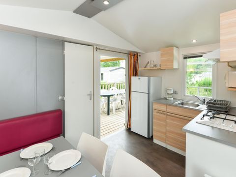 MOBILHOME 4 personnes - Mobil home Arthur Confort 29m² (3 chambres) + terrasse semi-couverte 4/6 pers