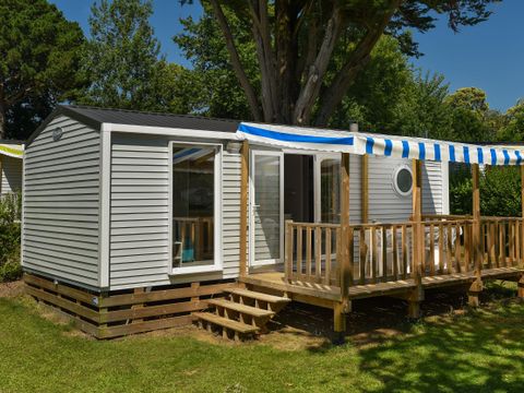 MOBILHOME 4 personnes - Mobil-home Perceval Standard 29m² (2 chambres) + terrasse couverte + TV