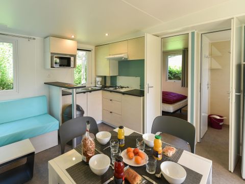MOBILHOME 6 personnes - Mobil-home Caélia Confort 31m² (3 chambres) + terrasse couverte / Zone piétonne 4/6 pers