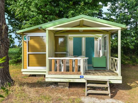 CHALET 5 personnes - Chalet Standard 25m² (2 chambres ) + terrasse couverte 5 pers