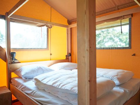Tente en toile et en bois 6 personnes - Tente safari Flétan