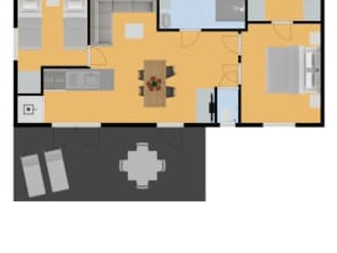 MOBILHOME 4 personnes - Etoile de Mer