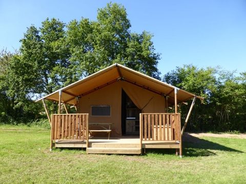 TENTE TOILE ET BOIS 6 personnes - Mouette