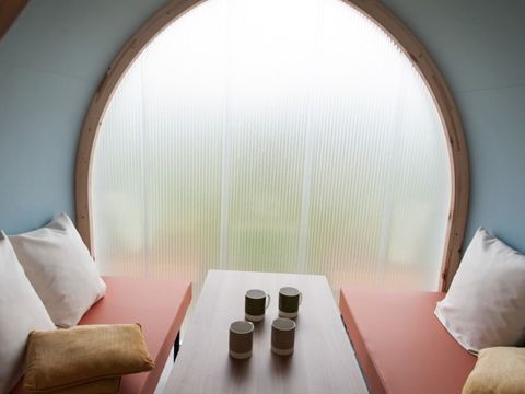 BUNGALOW TOILÉ 4 personnes - Bungalow tente Crevette