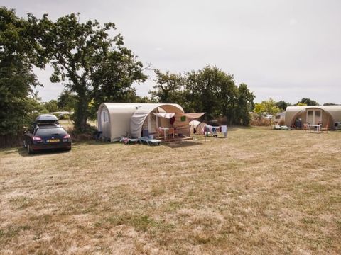 BUNGALOW TOILÉ 4 personnes - Bungalow tente Crevette