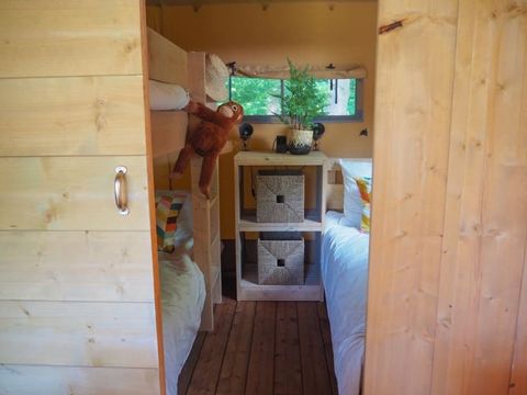 TENTE TOILE ET BOIS 5 personnes - Loubine