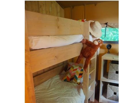 TENTE TOILE ET BOIS 5 personnes - Loubine