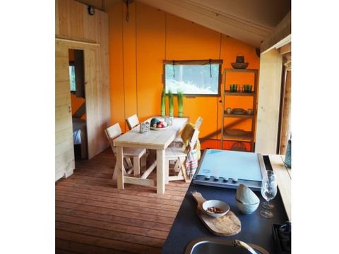 TENTE TOILE ET BOIS 5 personnes - Loubine