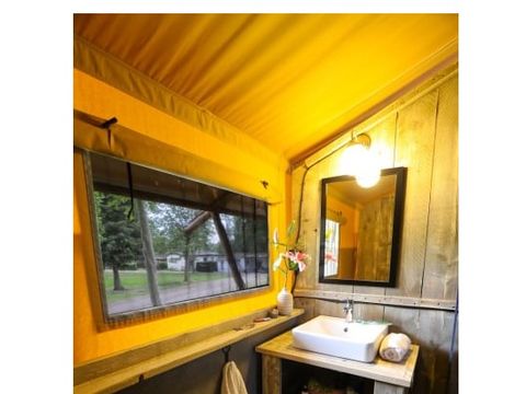 TENTE TOILE ET BOIS 5 personnes - Loubine