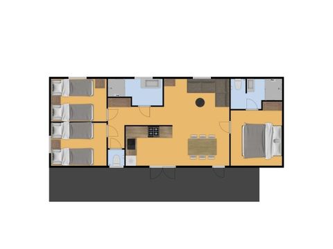 MOBILHOME 6 personnes - Tortue