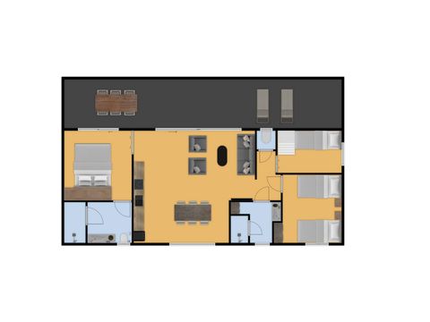 MOBILHOME 6 personnes - Cachalot