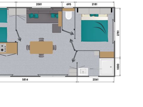 MOBILHOME 6 personnes - Grand Large