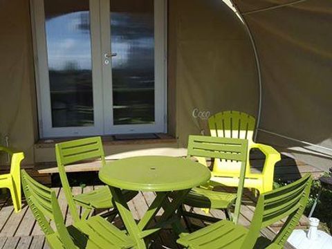 BUNGALOW TOILÉ 4 personnes - COCO SWEET, sans sanitaires