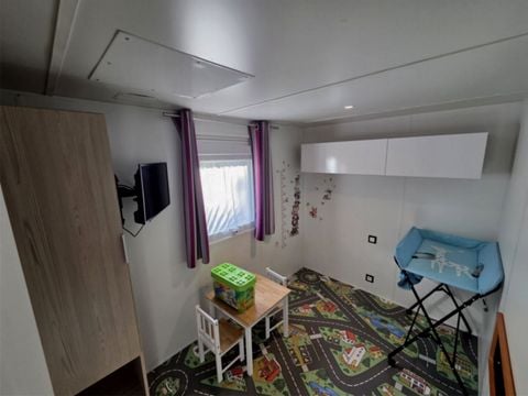 MOBILHOME 4 personnes - PIKI LODGE- 2 chambres 1 salle de jeux  Clim TV LV