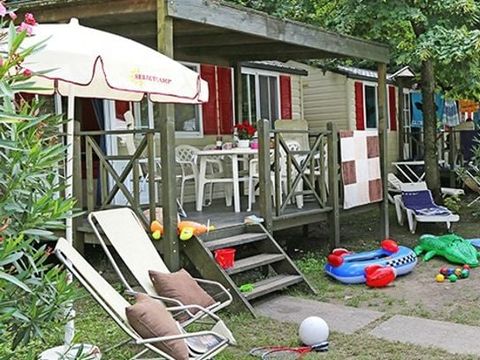 MOBILHOME 6 personnes - Mobil-home | Classic | 2 Ch. | 4/6 Pers. | Terrasse surélevée | Clim.
