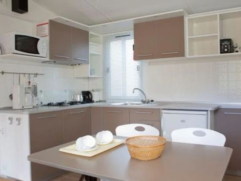 MOBILHOME 6 personnes - Mobil-home | Classic | 2 Ch. | 4/6 Pers. | Terrasse surélevée | Clim.