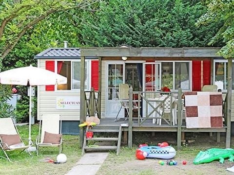 MOBILHOME 6 personnes - Mobil-home | Classic | 2 Ch. | 4/6 Pers. | Terrasse surélevée | Clim.