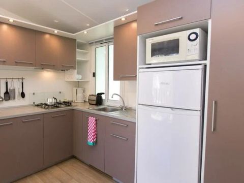 MOBILHOME 6 personnes - Mobil-home | Classic | 3 Ch. | 4/6 Pers. | Terrasse surélevée | Clim.