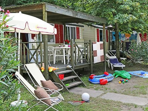 MOBILHOME 6 personnes - Mobil-home | Comfort | 2 Ch. | 4/6 Pers. | Terrasse surélevée | Clim.