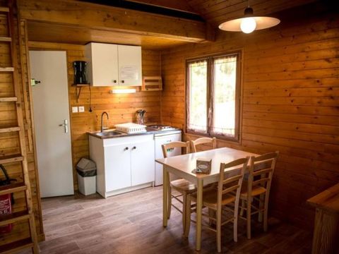 CHALET 4 personnes - Chalet 1 chambre + mezzanine 4 pers