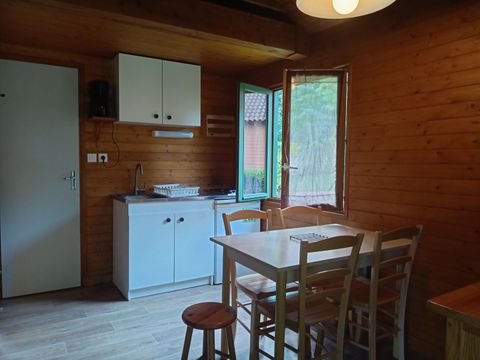 CHALET 4 personnes - Chalet 1 chambre + mezzanine 4 pers