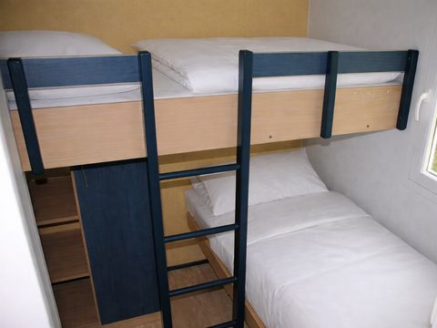 MOBILHOME 4 personnes - MH2 20 m² pas de terrasse - (lits: 1gd + 2 pts superposés)