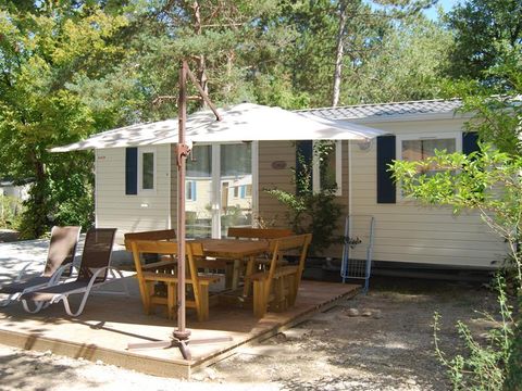 MOBILHOME 6 personnes - Standard Relax 33m² - 3 chambres + Terrasse non-couverte