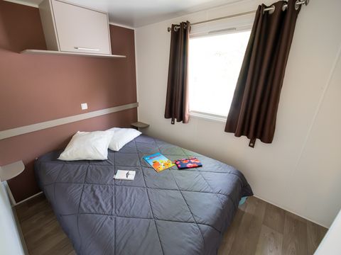 MOBILHOME 4 personnes - Mobil-home Premium Riviera 28m² proximité rivière- 2 chambres + Terrasse couverte - 4 pers