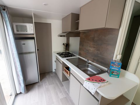 MOBILHOME 4 personnes - Mobil-home Confort Cocoon 28m² - 2 chambres + Terrasse couverte - 4 pers