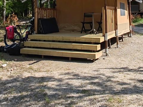 TENTE TOILE ET BOIS 2 personnes - Lodge Insolite Bivouac (sans sanitaires, sans cuisine) (1ch- 1/2pers) 1/2 pers
