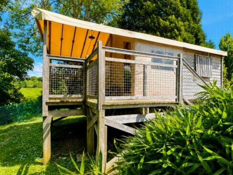 Hébergement 5 personnes - Cabane vue mer