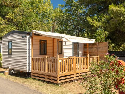 MOBILHOME 6 personnes - Mobil-home | Premium | 3 Ch. | 6 Pers. | Terrasse Lounge | Clim. | TV