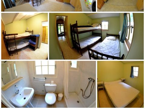 CHALET 6 personnes - Chalet Poisson : 3 chambres, lave vaisselle, TV 6 pers