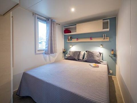 MOBILHOME 4 personnes - Confort | 2 Chambres | Capacité 4 personnes | Terrasse semi couverte | 1 Salle de bain | Climatisation