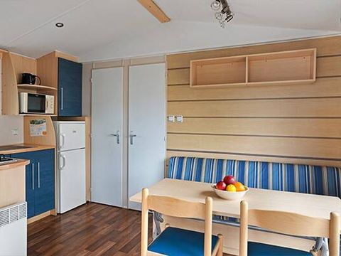 MOBILHOME 4 personnes - Confort | 2 Chambres | Capacité 4 personnes | Terrasse semi couverte | 1 Salle de bain | Climatisation