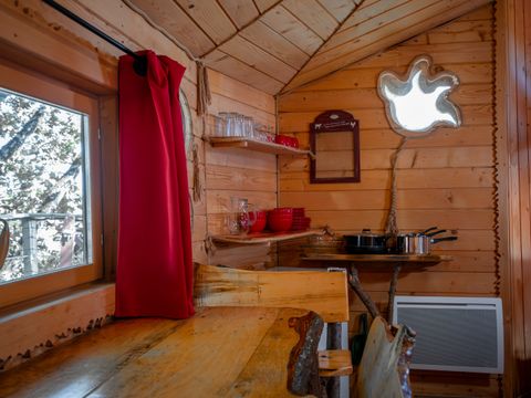 Hébergement 6 personnes - Maison dans les branches