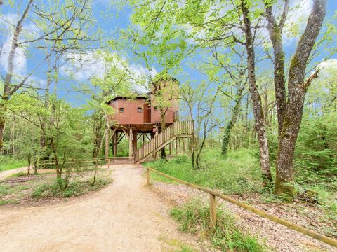 HÉBERGEMENT INSOLITE 10 personnes - Manoir dans les branches