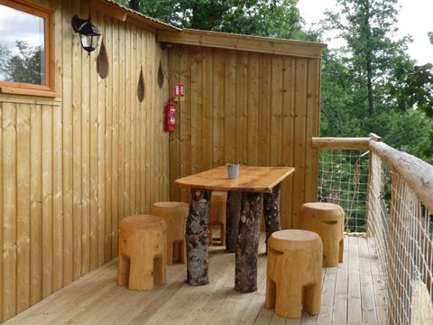 Hébergement 4 personnes - Maison dans les branches