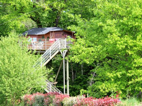 HÉBERGEMENT INSOLITE 2 personnes - Cabane dans les arbres (avec toilettes sèches, sans douche)