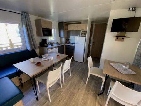 Mobilhome 10 personnes - Le Large, Mobil Home 4 CH / 8-10 pers + LV