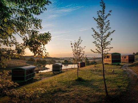 Hébergement 5 personnes - Roulotte Gîte 4/5 pers