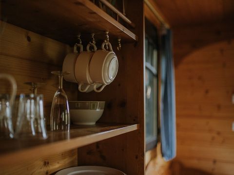 Hébergement 5 personnes - Roulotte Gîte 4/5 pers