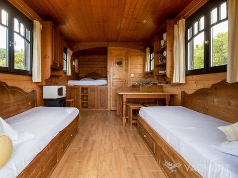 Hébergement 5 personnes - Roulotte Gîte 4/5 pers