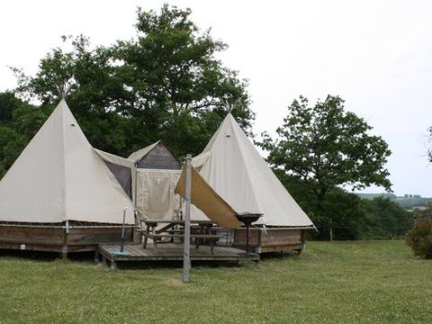 Hébergement 7 personnes - Tipi Lodge 6/7 pers