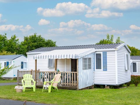 MOBILHOME 6 personnes - Mobil-home CONFORT - 3 chambres - Climatisation