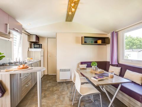 MOBILHOME 6 personnes - Mobil-home CONFORT - 3 chambres - Climatisation