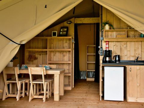 LODGE 4 personnes - Safari Lodge LUXE avec sanitaires