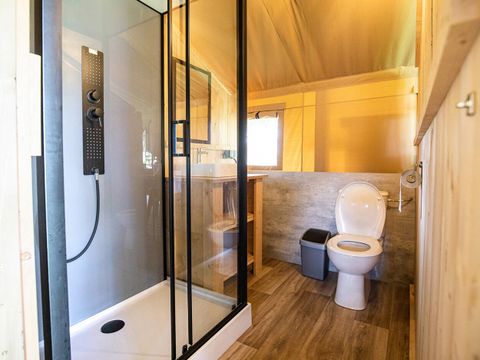 LODGE 4 personnes - Safari Lodge LUXE avec sanitaires